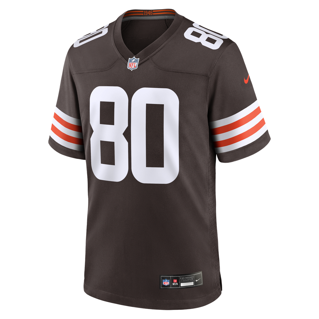 Cleveland Browns Jamari Thrash Brown Team Game Jersey | NFL Football Jersey