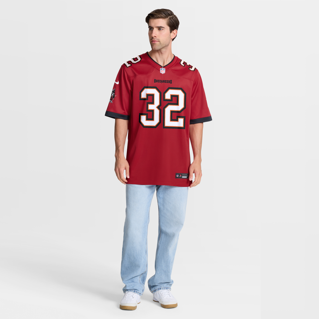 Tampa Bay Buccaneers James Wilder Red Game Retired Player Jersey | NFL Football Jersey