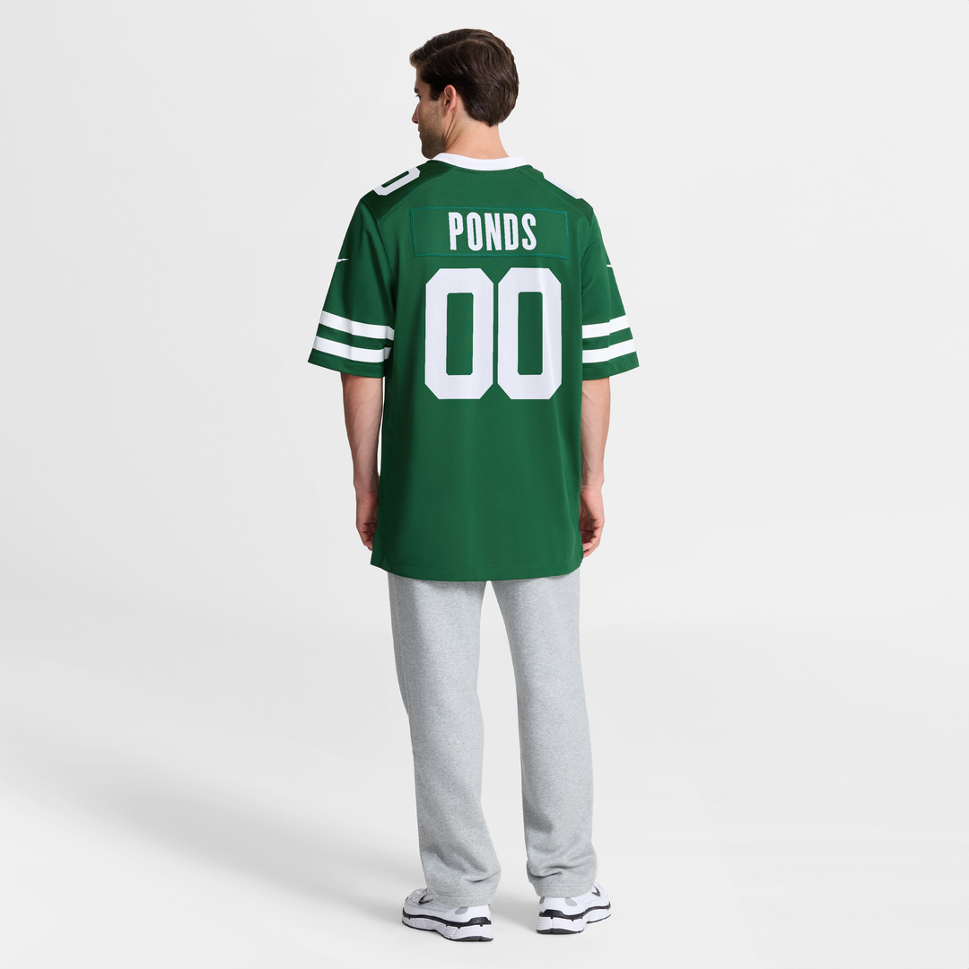 New York Jets D'Angelo Ponds Legacy Green Game Jersey | NFL Football Jersey