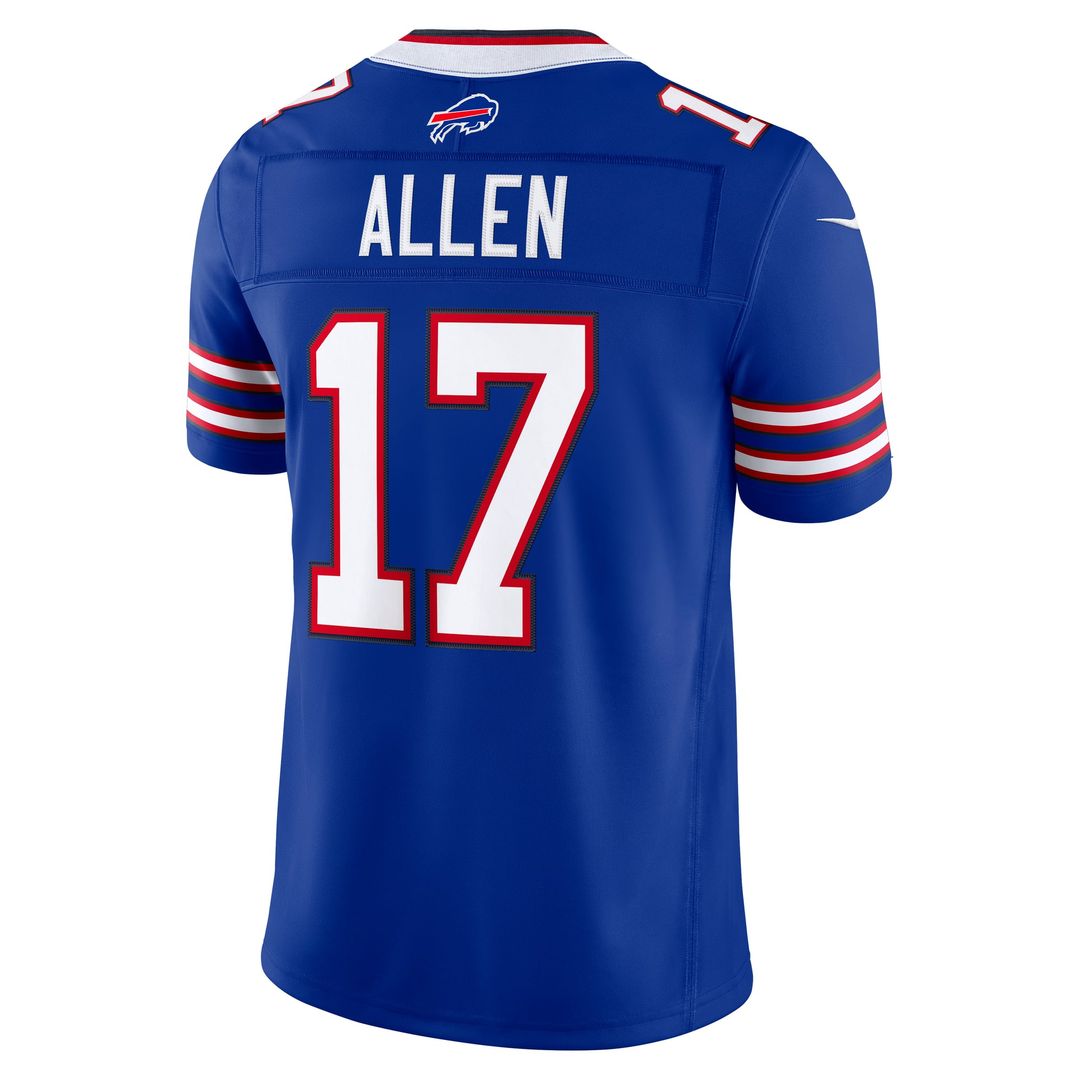 Buffalo Bills Josh Allen Royal Team Vapor F.U.S.E. Stitched Limited Jersey | NFL Football Jersey