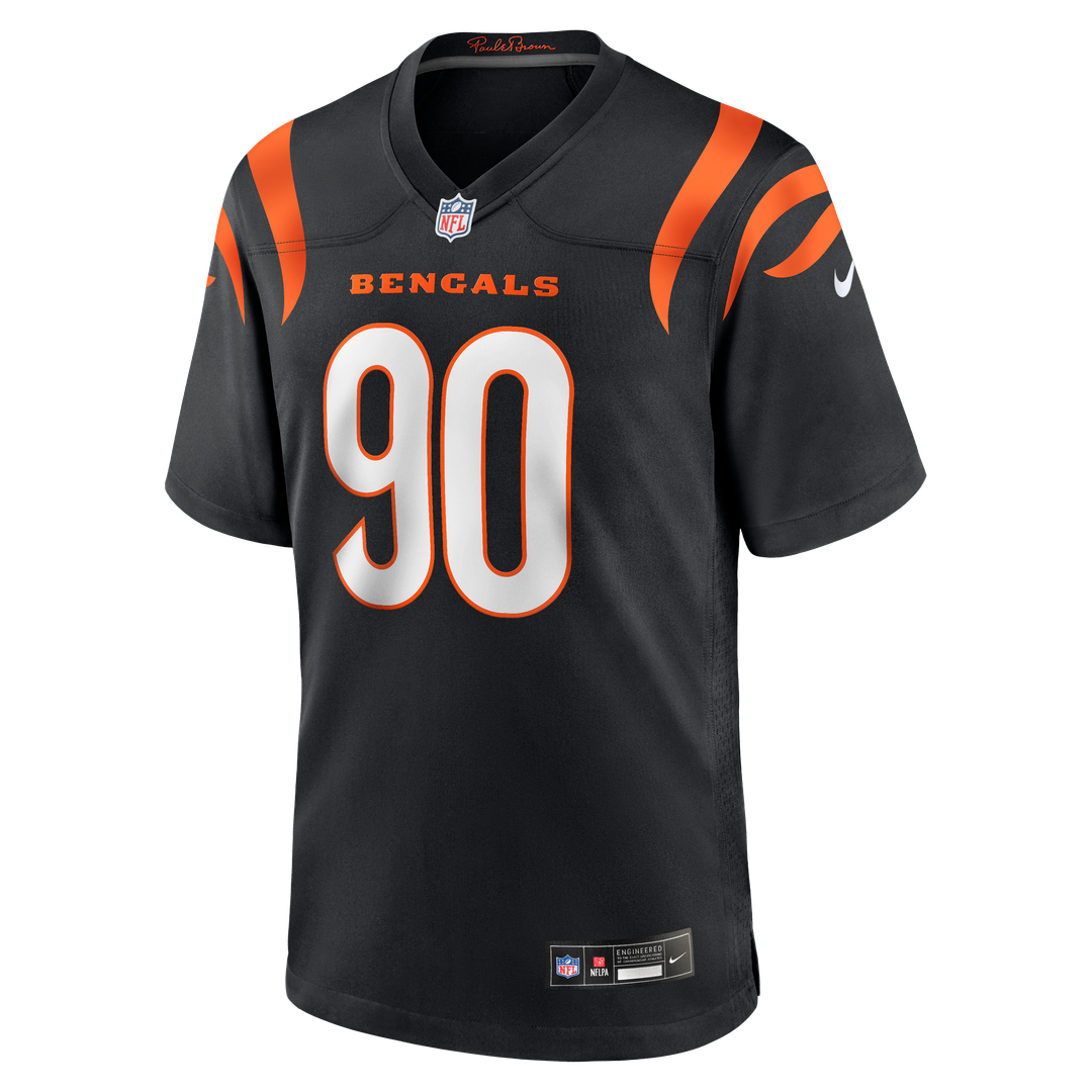 Cincinnati Bengals Owen Carney Black Home Game Player Jersey | NFL Football Jersey