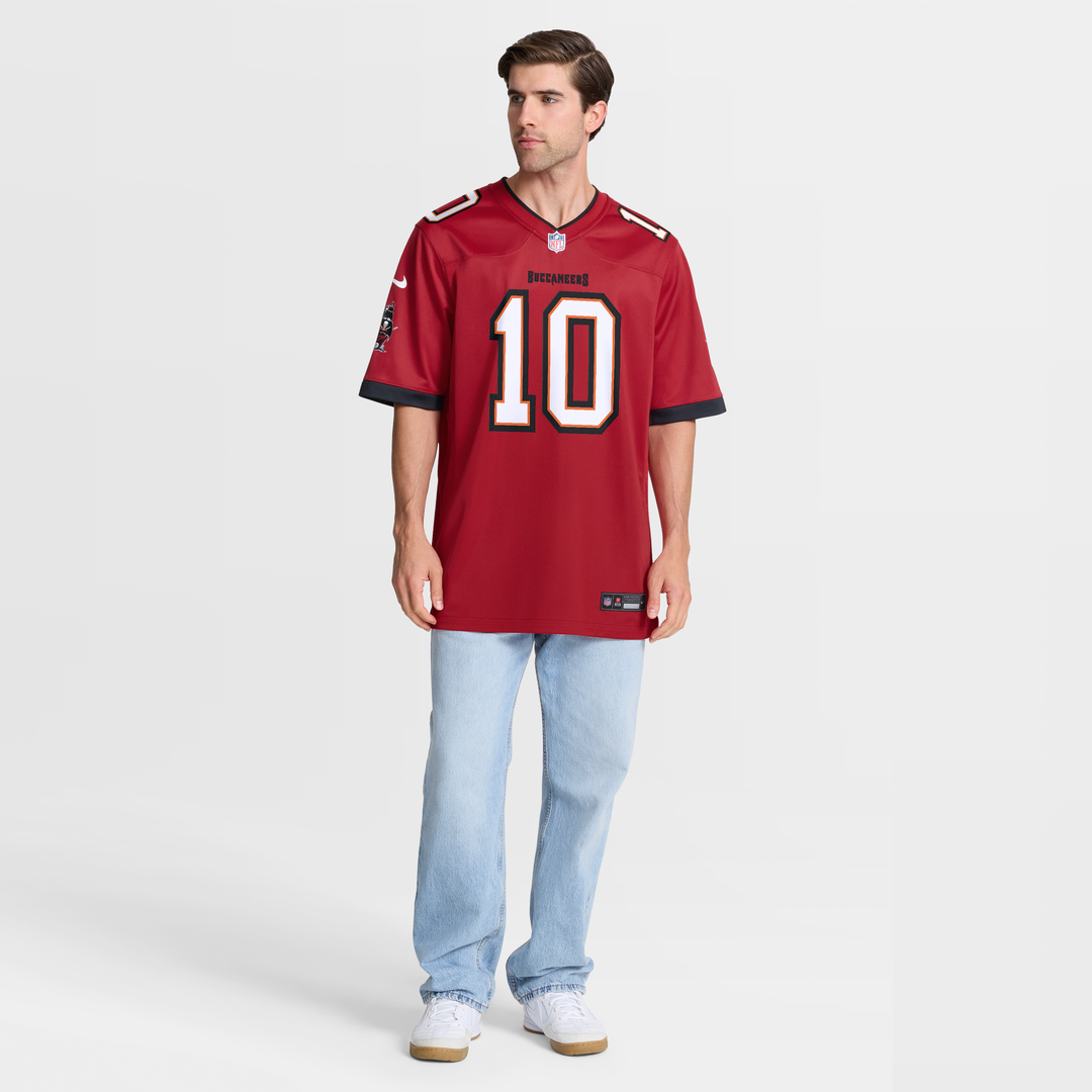 Tampa Bay Buccaneers Trey Palmer Red Game Jersey | NFL Football Jersey