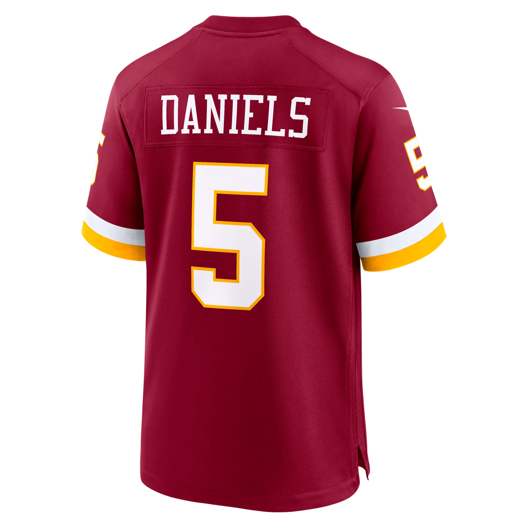 Washington Commanders Jayden Daniels Burgundy Game Jersey | NFL Football Jersey