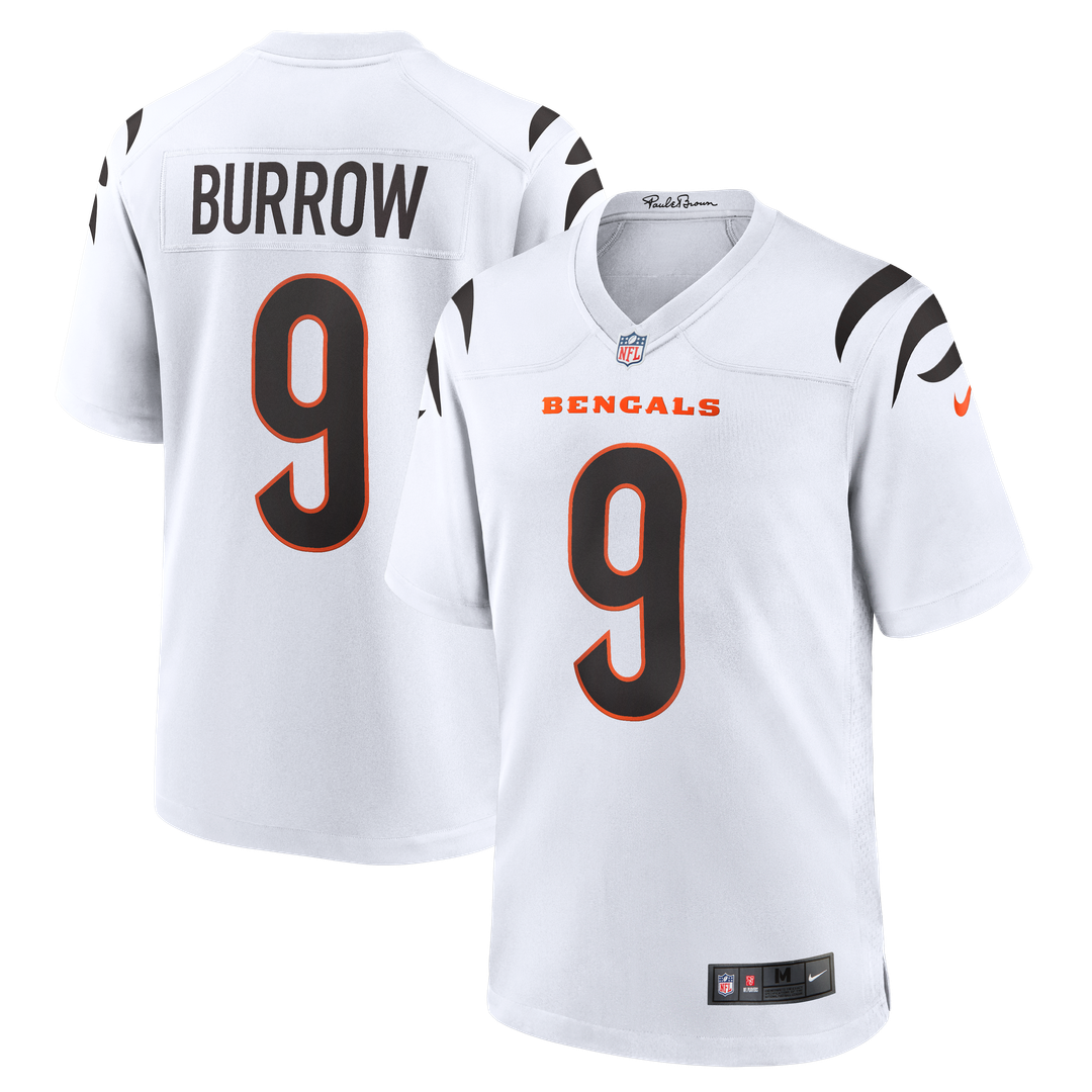 Cincinnati Bengals Joe Burrow Orange Alternate Game Jersey | NFL Football Jersey