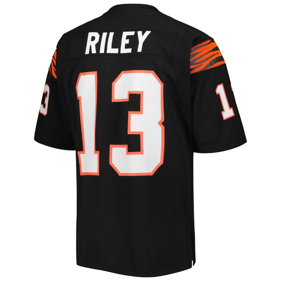 Cincinnati Bengals 1981 Ken Riley Black Authentic Throwback Retired Player Jersey | NFL Football Jersey