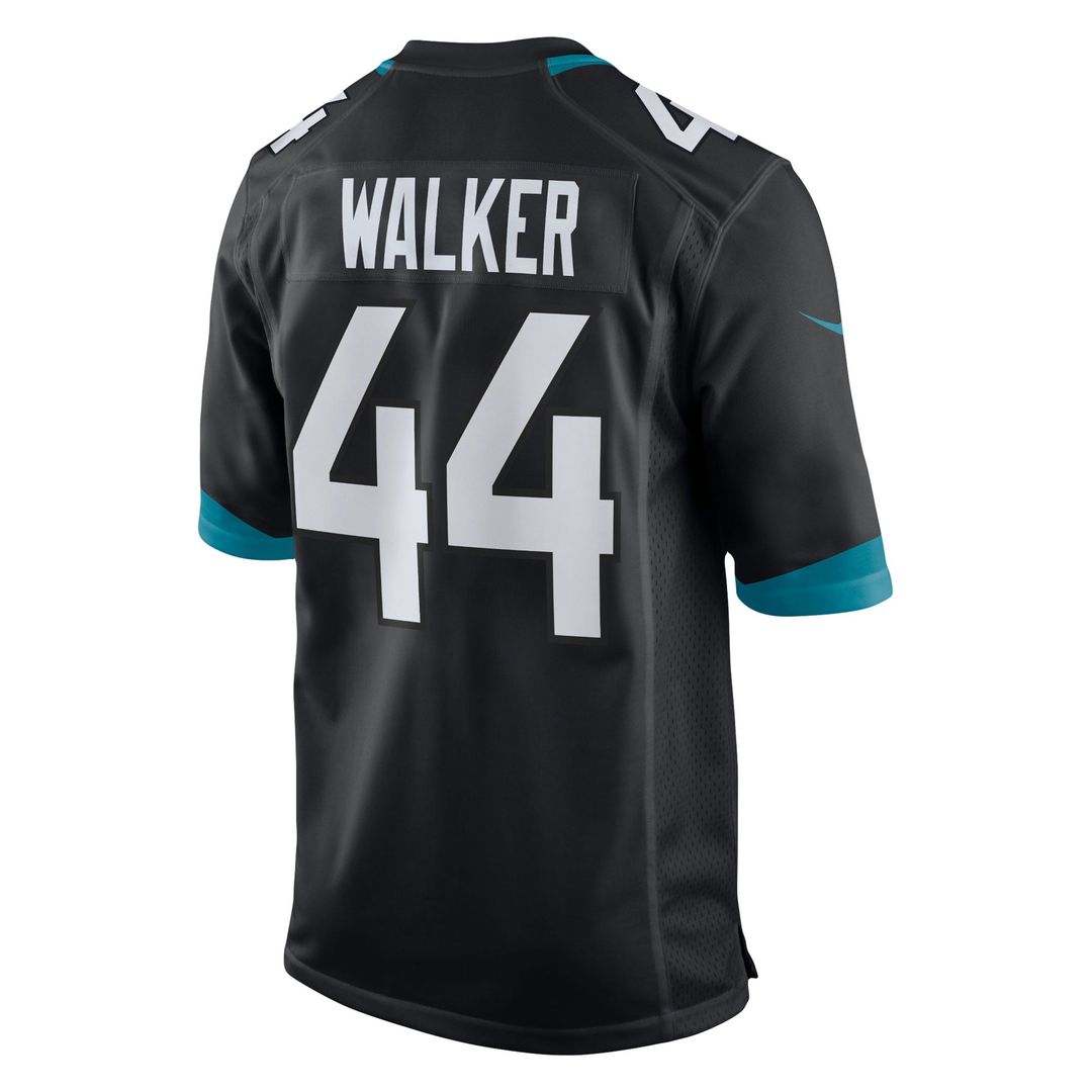 Jacksonville Jaguars Travon Walker Teal Player Game Jersey | NFL Football Jersey