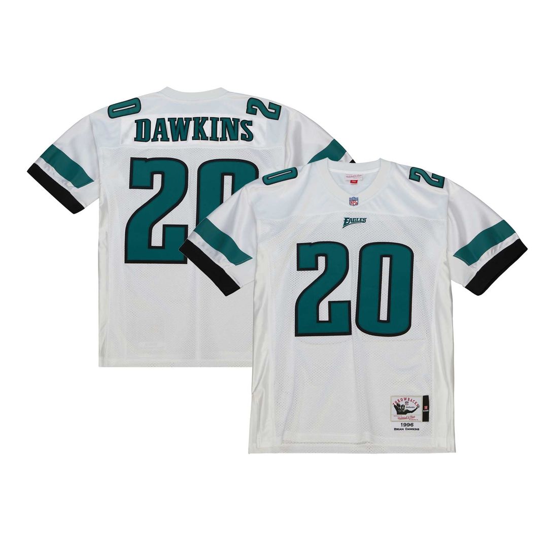 Philadelphia Eagles Brian Dawkins Green 2007 Authentic Throwback Retired Player Jersey | NFL Football Jersey