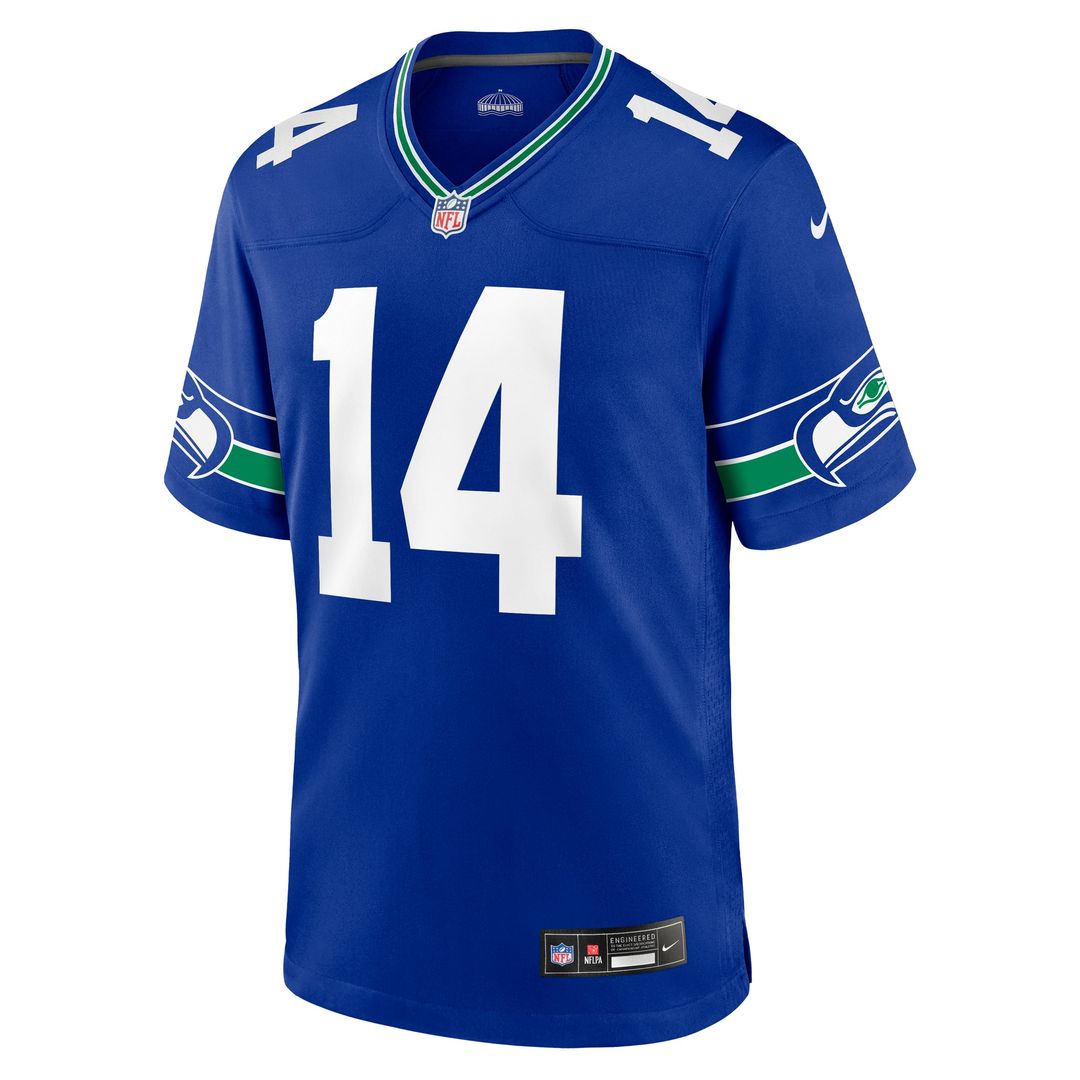 Seattle Seahawks Sam Darnold White Game Jersey | NFL Football Jersey
