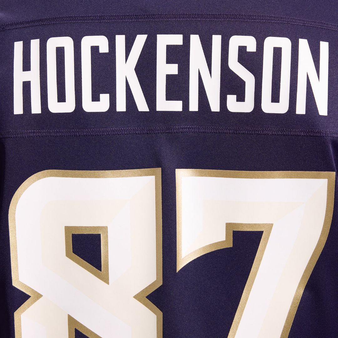 Minnesota Vikings T.J. Hockenson Purple 2026 Rivalries Collection Game Jersey | NFL Football Jersey