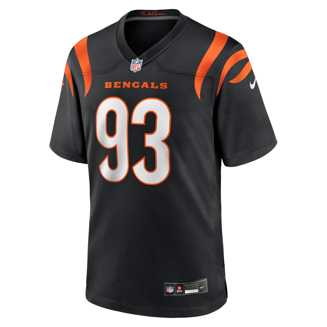 Cincinnati Bengals Jonathan Allen Black Team Game Jersey | NFL Football Jersey