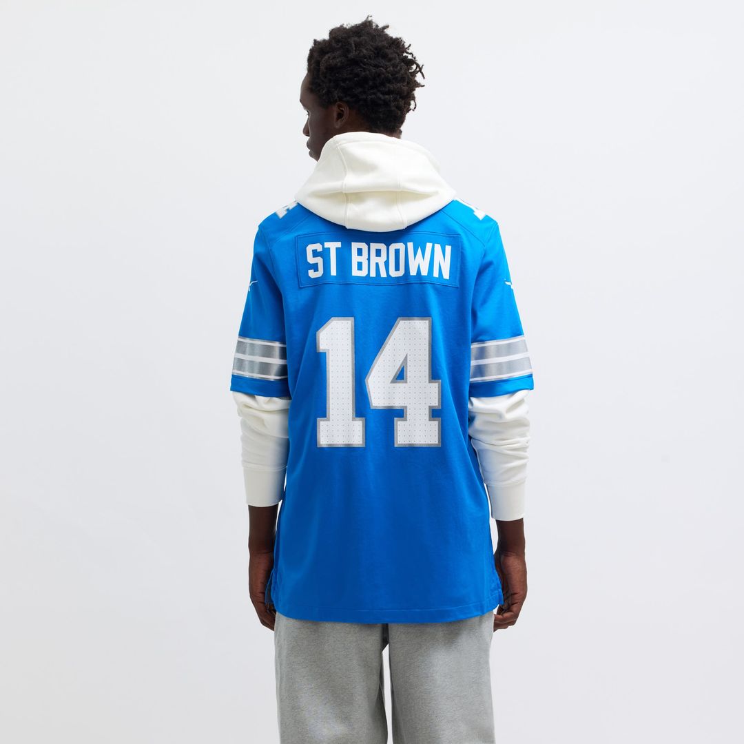 Detroit Lions Amon-Ra St. Brown Black 2nd Alternate Game Jersey | NFL Football Jersey