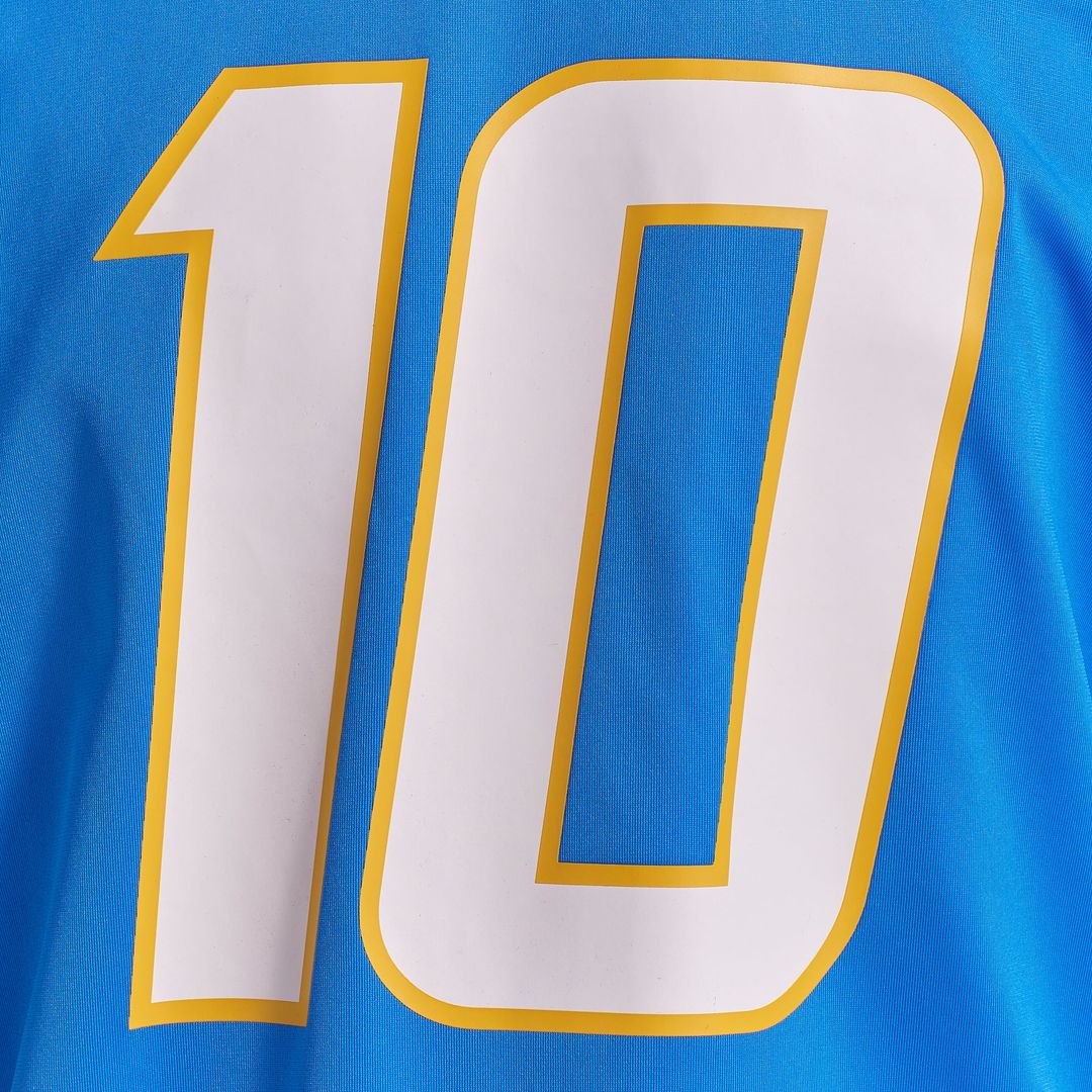 Los Angeles Chargers Justin Herbert Powder Blue Player Game Jersey | NFL Football Jersey