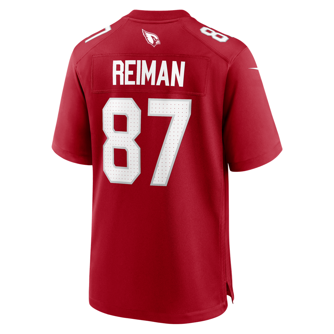 Arizona Cardinals Tip Reiman Cardinal Team Game Jersey | NFL Football Jersey