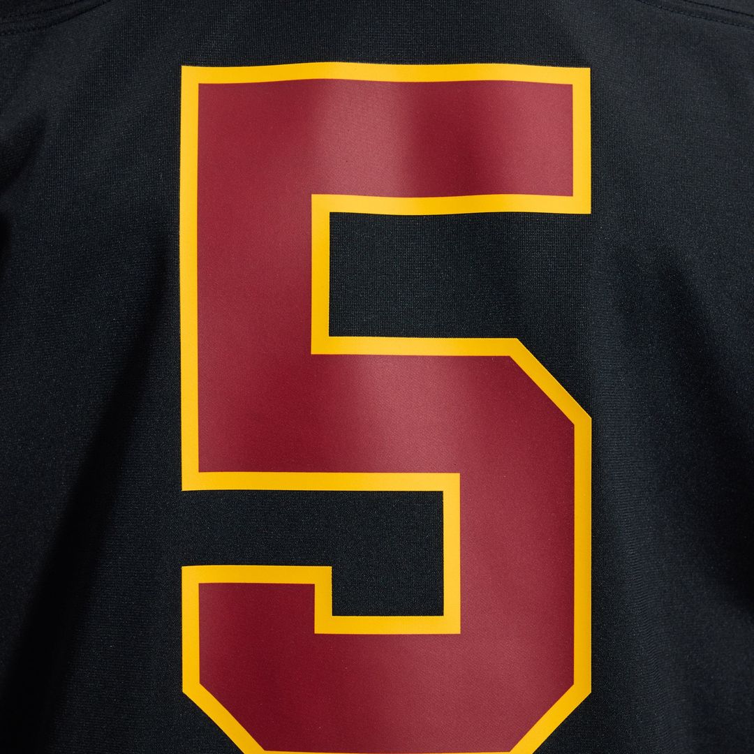 Washington Commanders Jayden Daniels Burgundy Game Jersey | NFL Football Jersey