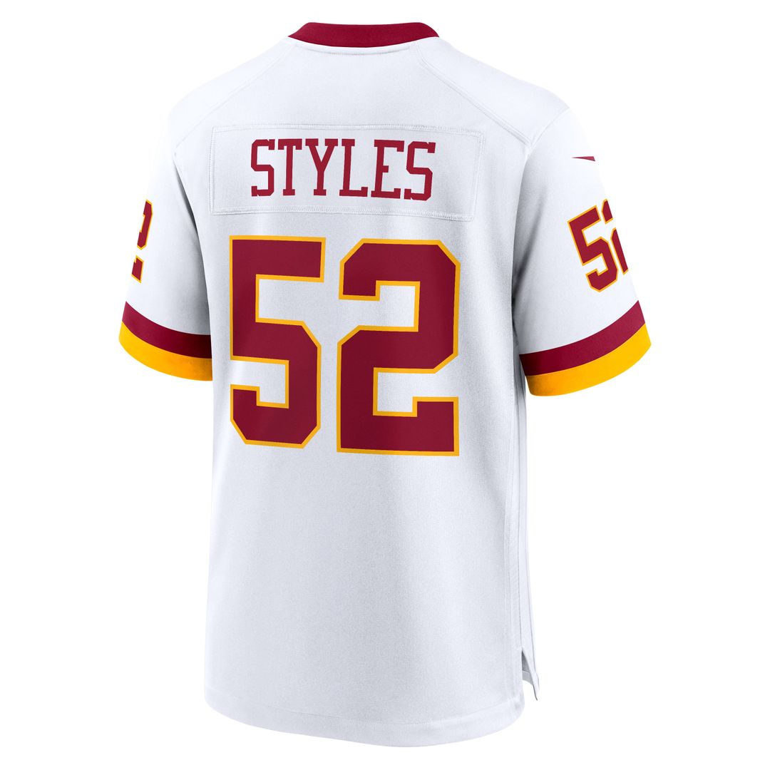 Washington Commanders Sonny Styles Burgundy Team Game Jersey | NFL Football Jersey