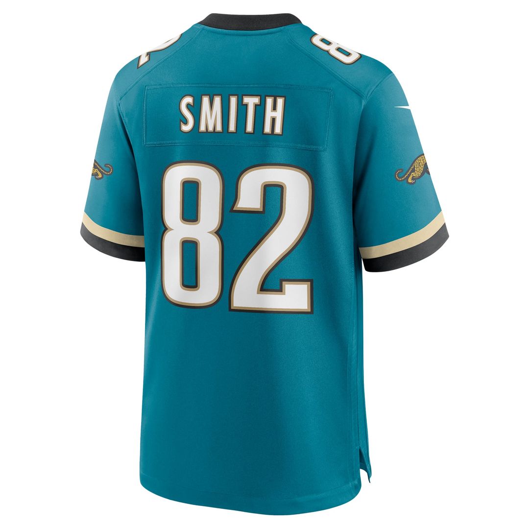 Jacksonville Jaguars Jimmy Smith Teal Retired Player Alternate Game Jersey | NFL Football Jersey