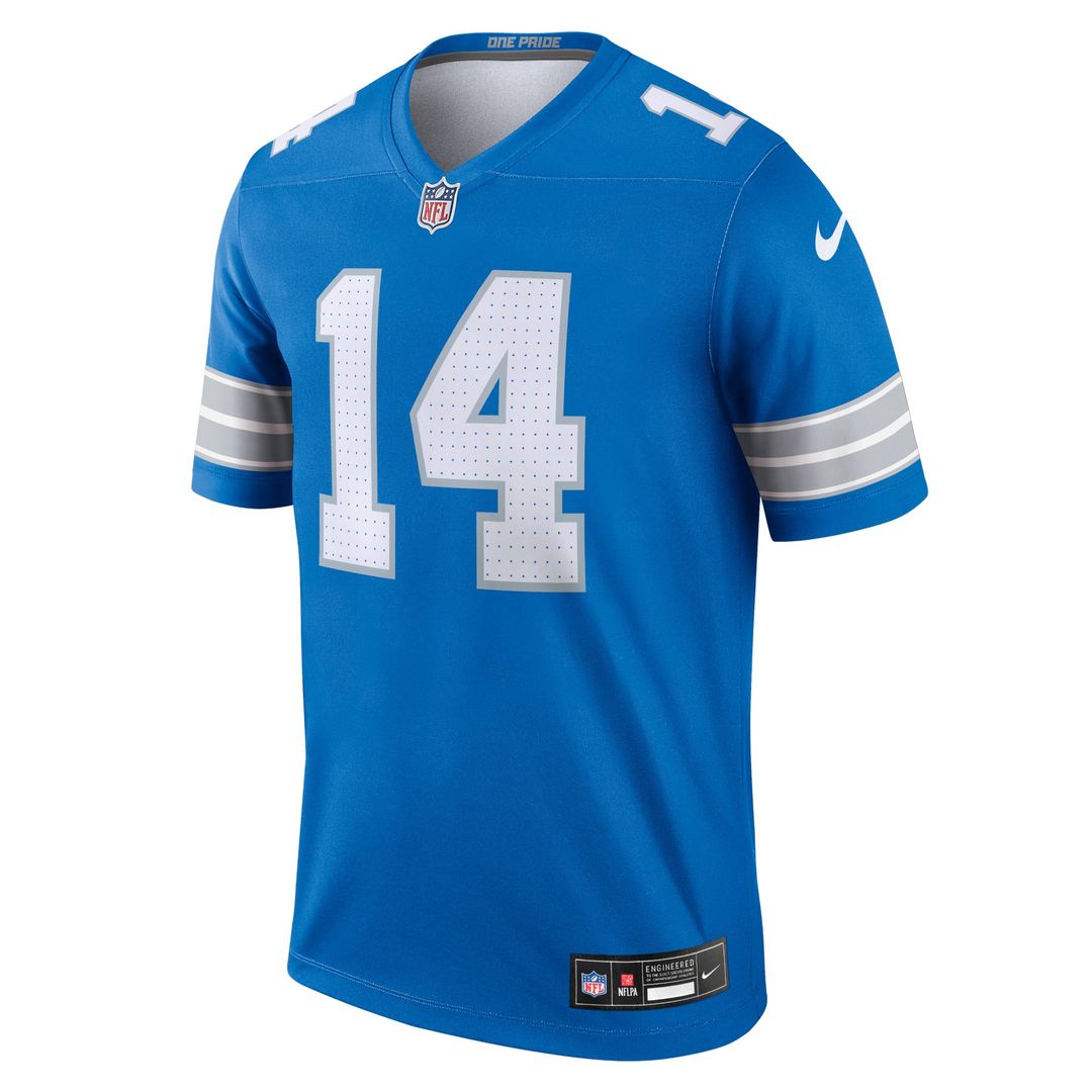 Detroit Lions Amon-Ra St. Brown Blue Legend Player Performance Top