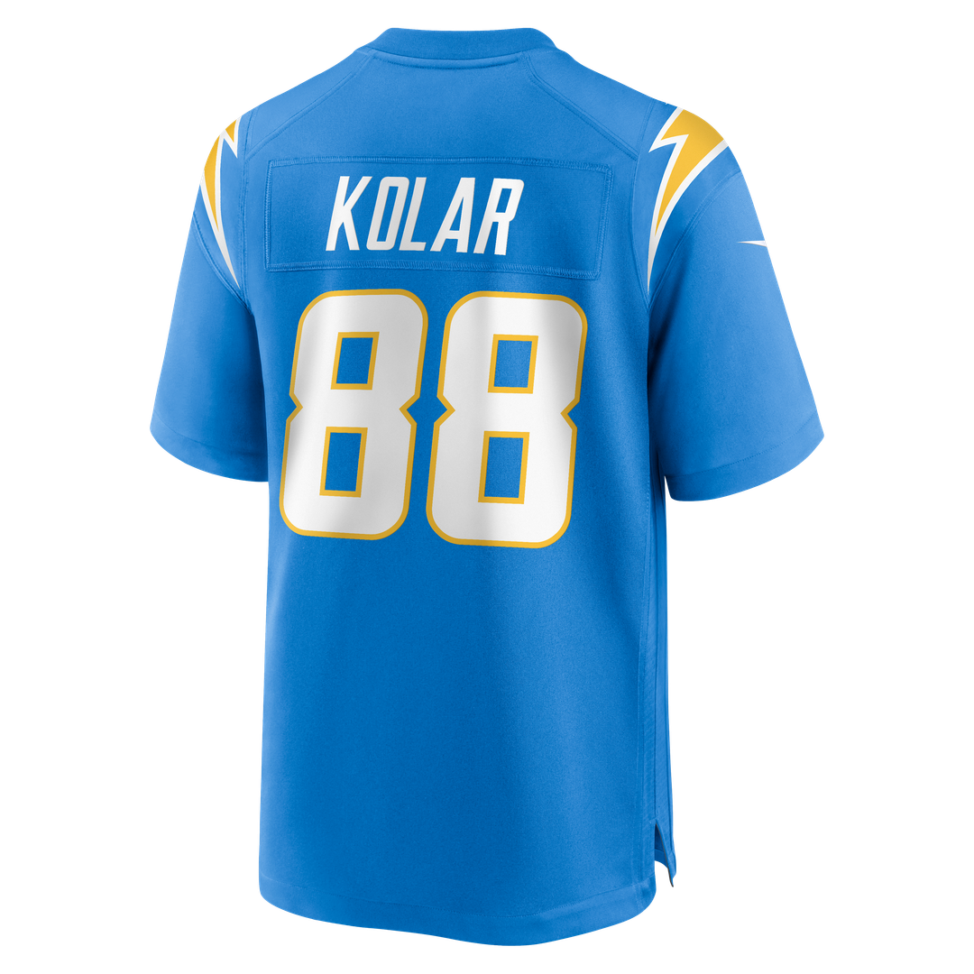 Los Angeles Chargers Charlie Kolar Powder Blue Team Game Jersey | NFL Football Jersey