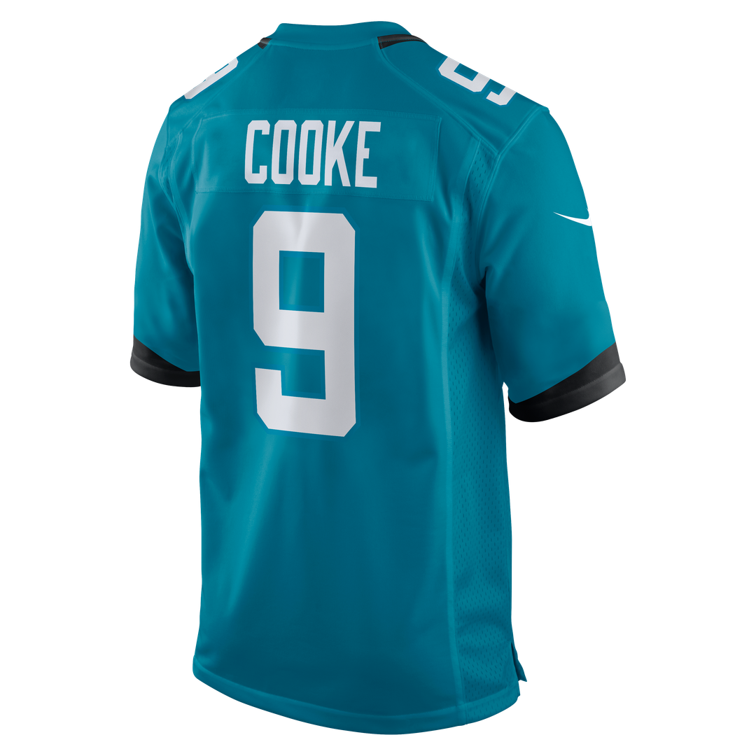 Jacksonville Jaguars Logan Cooke Black Game Jersey | NFL Football Jersey