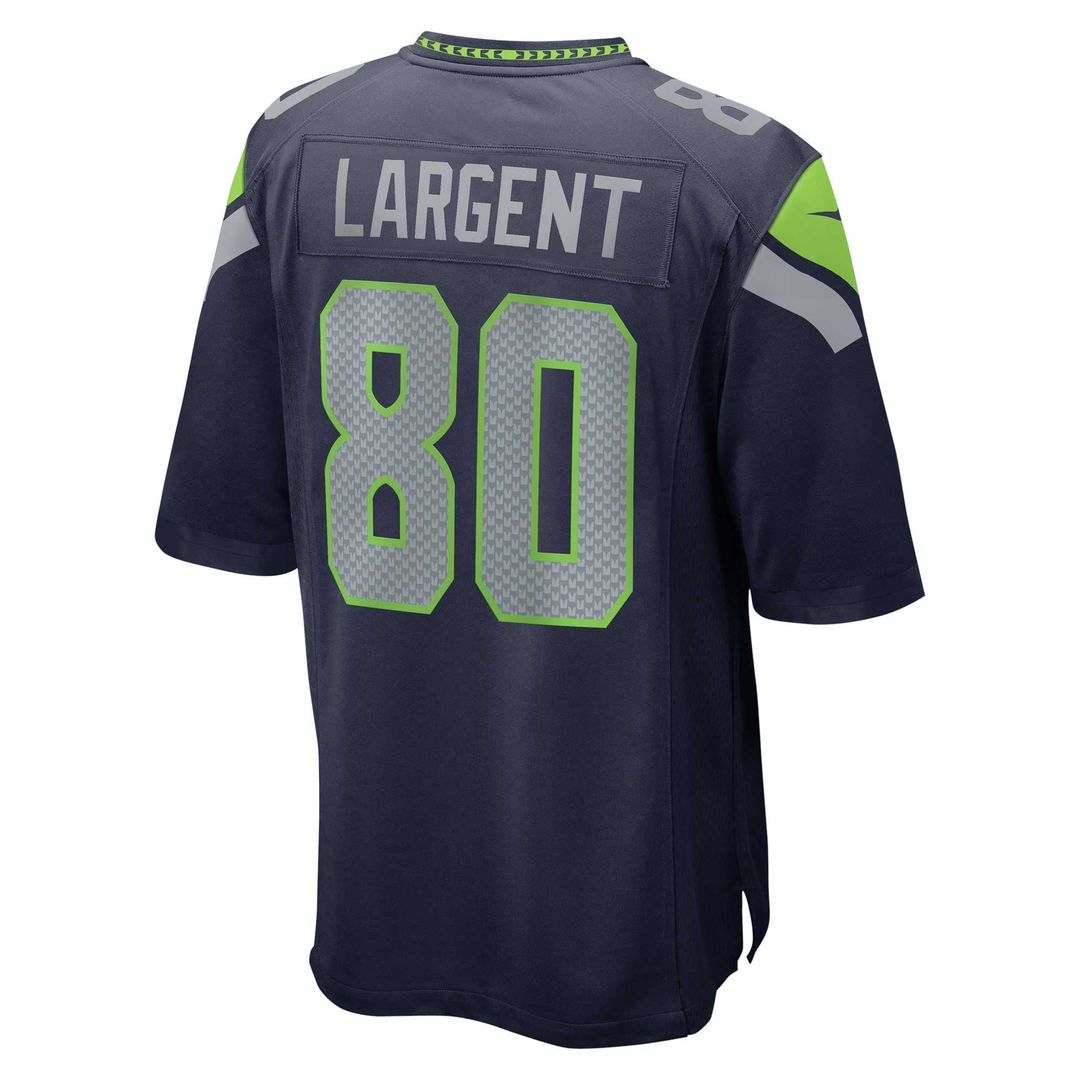 Seattle Seahawks Steve Largent College Navy Retired Player Game Jersey | NFL Football Jersey