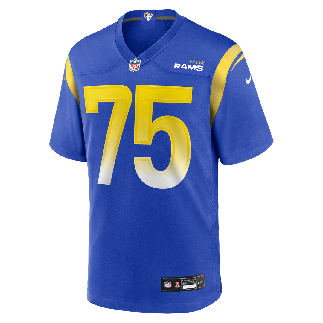 Los Angeles Rams Deacon Jones Royal Game Retired Player Jersey | NFL Football Jersey