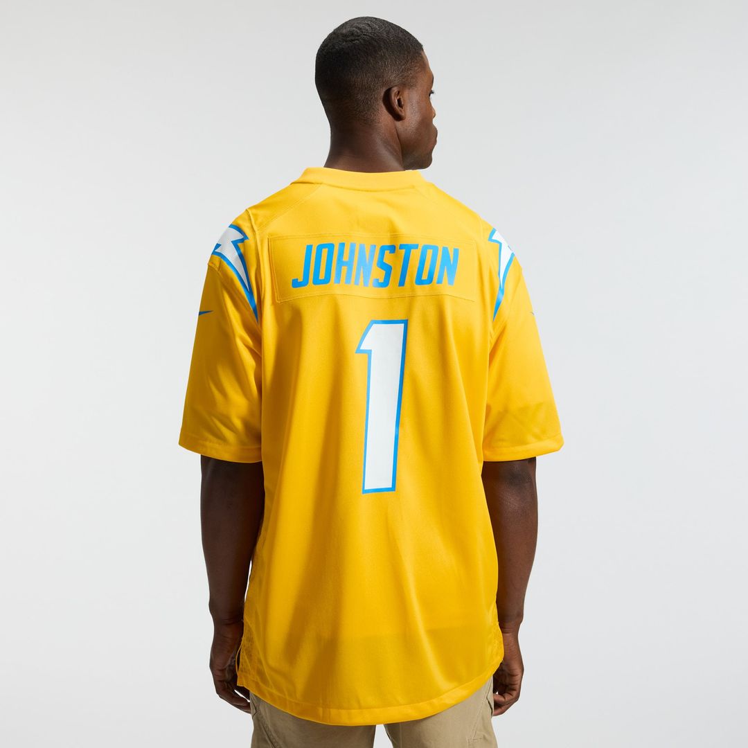 Los Angeles Chargers Quentin Johnston Powder Blue Game Player Jersey | NFL Football Jersey