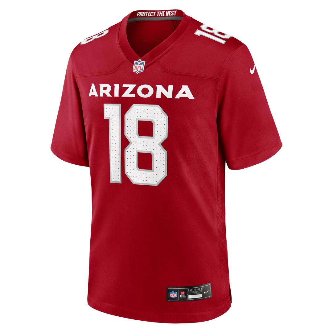 Arizona Cardinals Marvin Harrison Jr. Cardinal Player Game Jersey | NFL Football Jersey