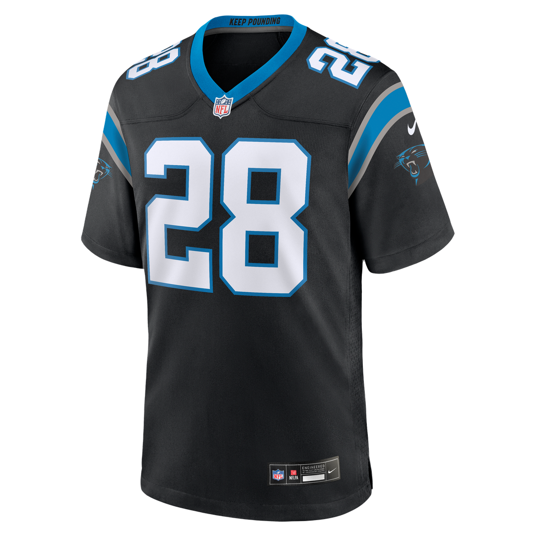 Carolina Panthers AJ Dillon Black Team Game Jersey | NFL Football Jersey