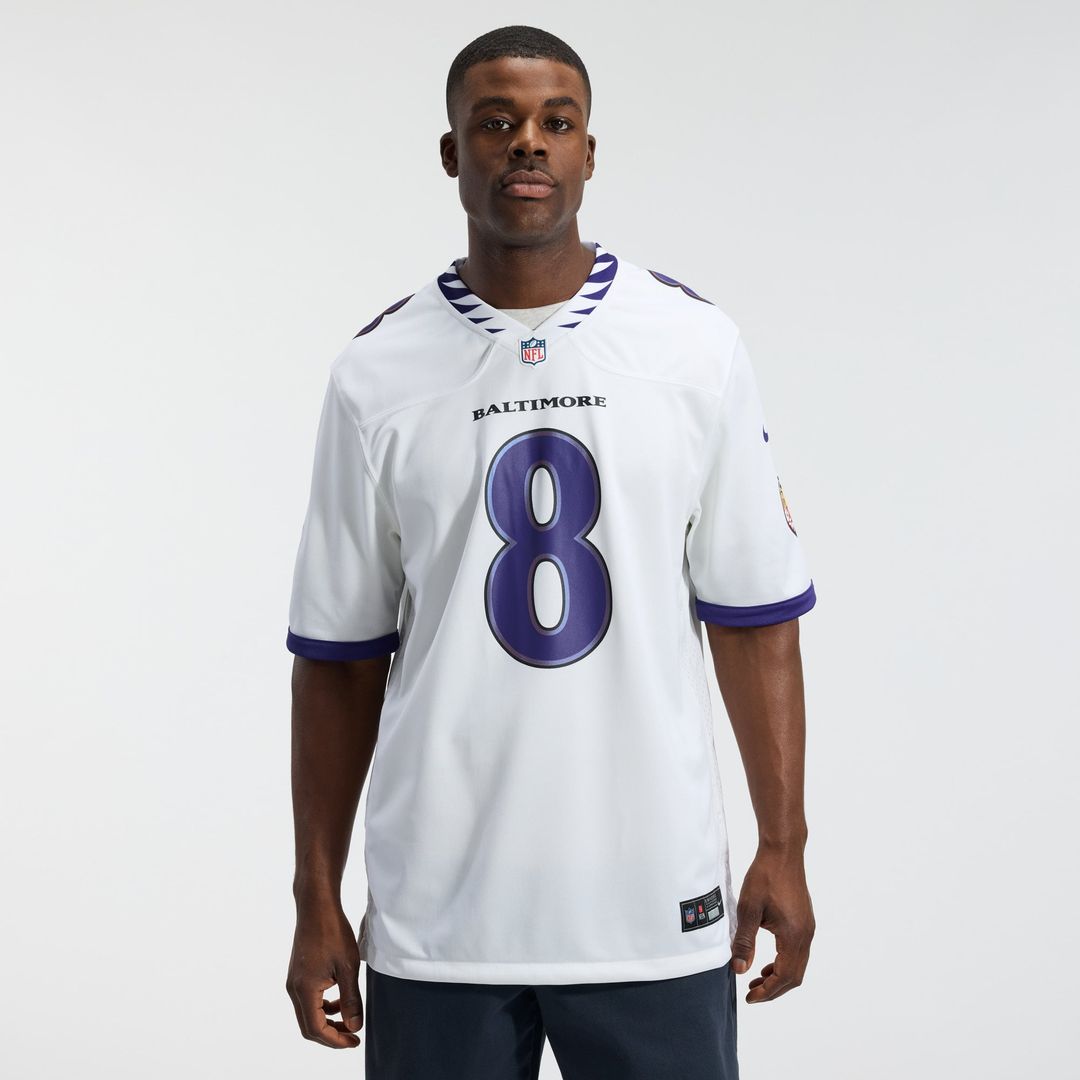 Baltimore Ravens Lamar Jackson Black Alternate Game Jersey | NFL Football Jersey