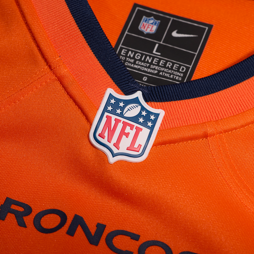 Denver Broncos J.K. Dobbins Orange Team Game Jersey | NFL Football Jersey