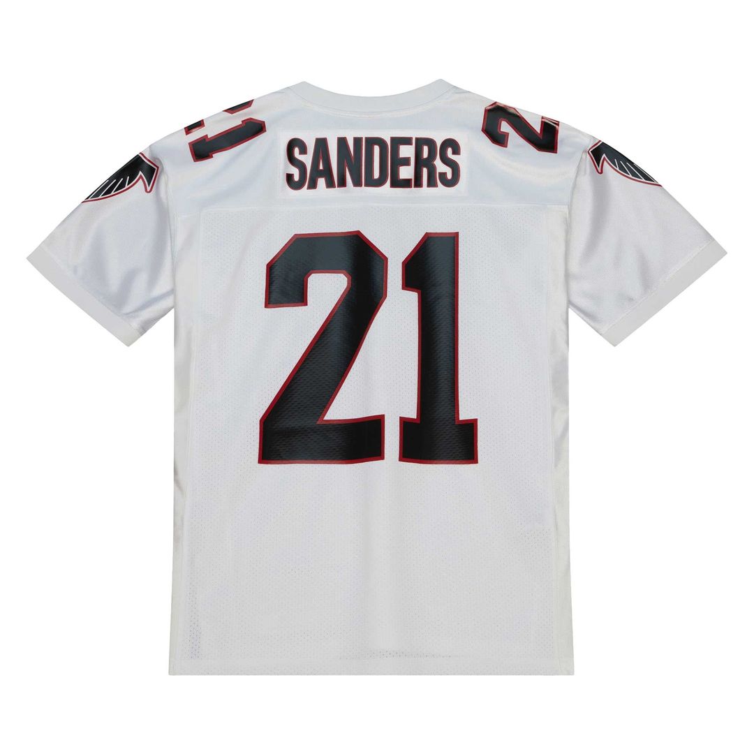 Atlanta Falcons 1991 Deion Sanders White Authentic Throwback Retired Player Jersey | NFL Football Jersey