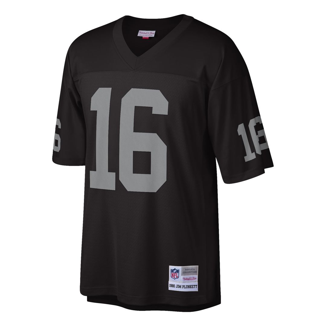 Oakland Raiders Jim Plunkett Black 1980 Legacy Replica Jersey | NFL Football Jersey