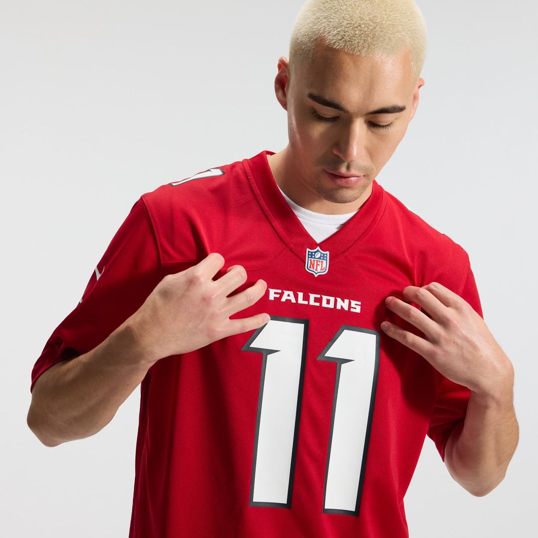 Atlanta Falcons Jalon Walker Red Game Jersey | NFL Football Jersey