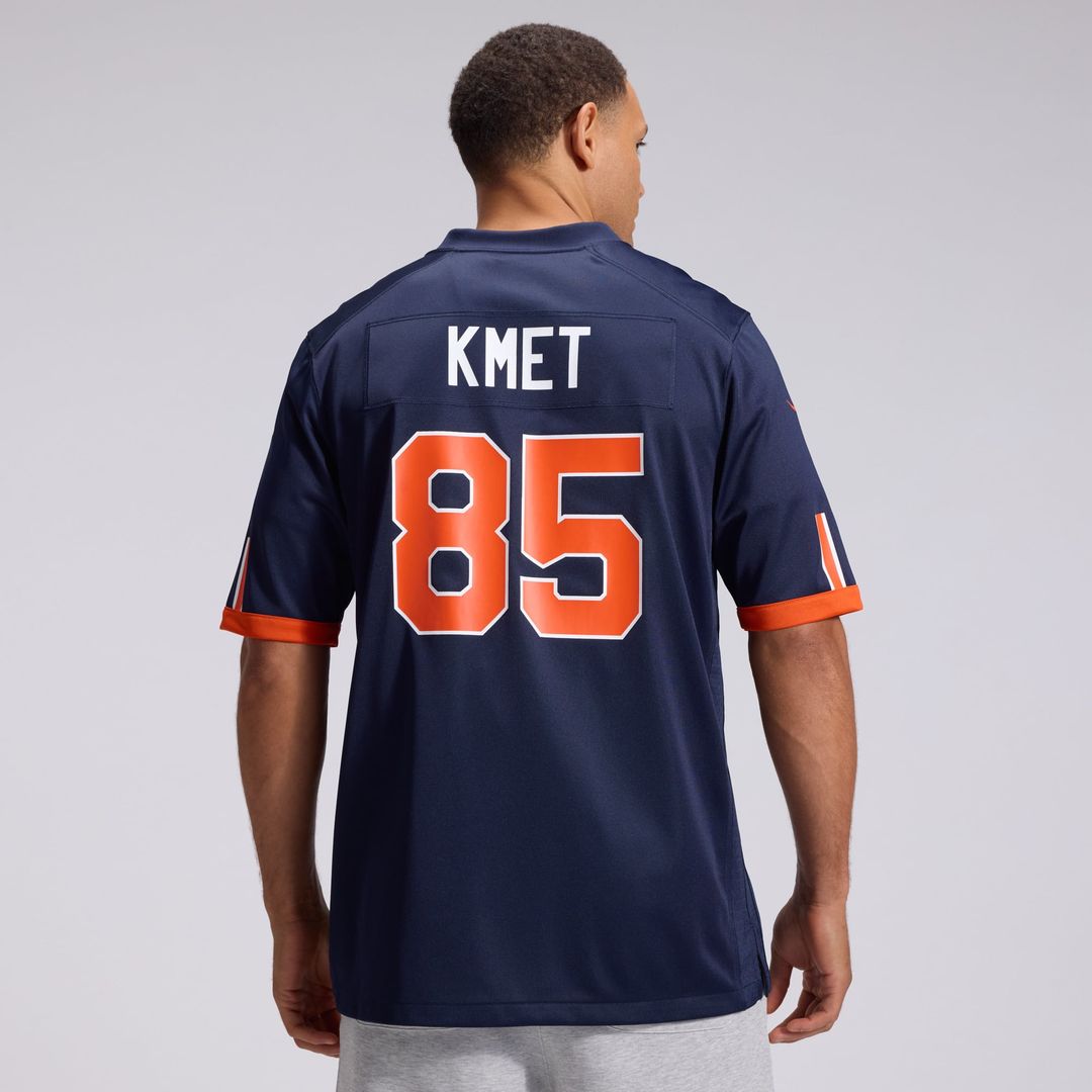 Chicago Bears Cole Kmet Navy 2026 Rivalries Collection Game Jersey | NFL Football Jersey