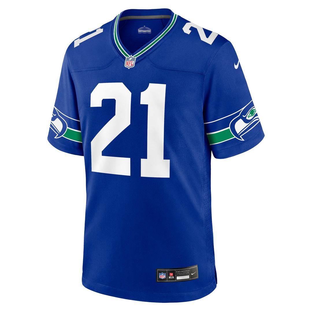 Seattle Seahawks Devon Witherspoon White Game Jersey | NFL Football Jersey