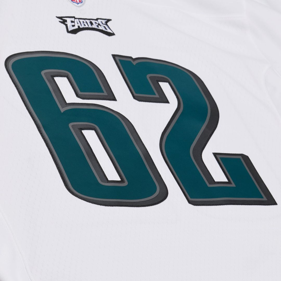 Philadelphia Eagles Jason Kelce White 2011 Legacy Replica Player Jersey | NFL Football Jersey