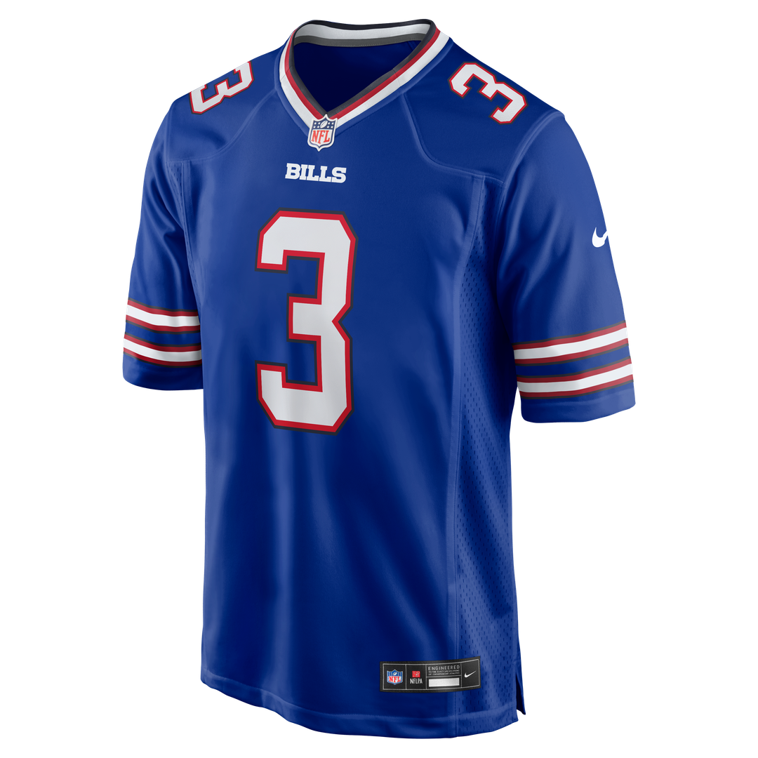Buffalo Bills Damar Hamlin Royal Game Jersey | NFL Football Jersey