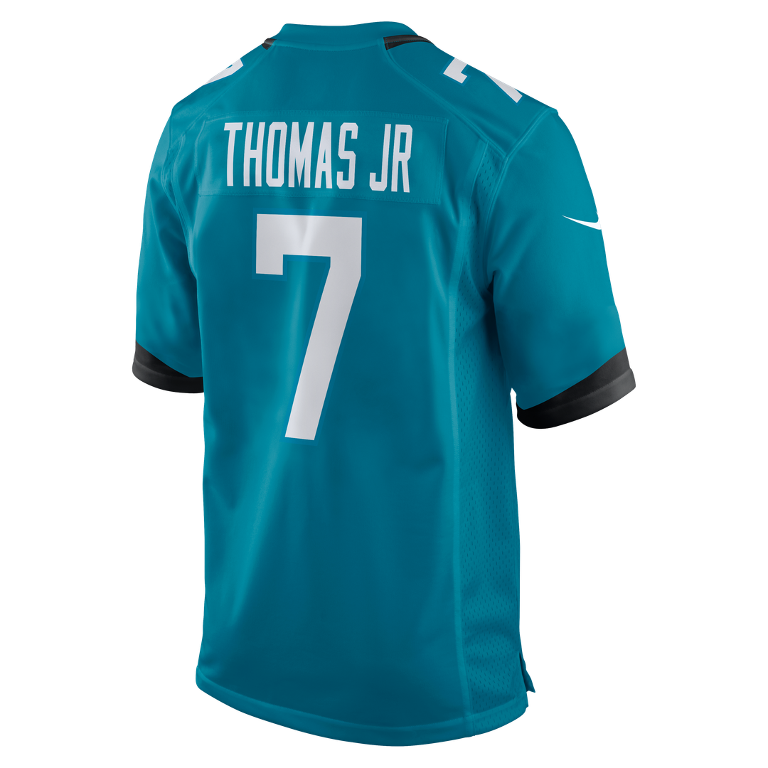 Jacksonville Jaguars Brian Thomas Jr Teal Player Game Jersey | NFL Football Jersey