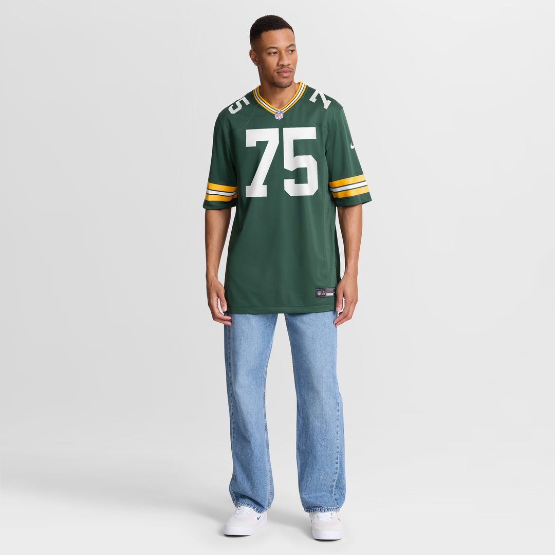 Green Bay Packers Sean Rhyan Green Game Player Jersey | NFL Football Jersey
