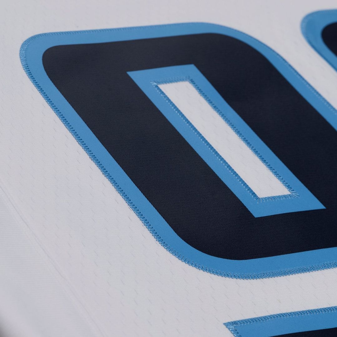Tennessee Titans Jevon Kearse White Retired Legacy Replica Player Jersey | NFL Football Jersey