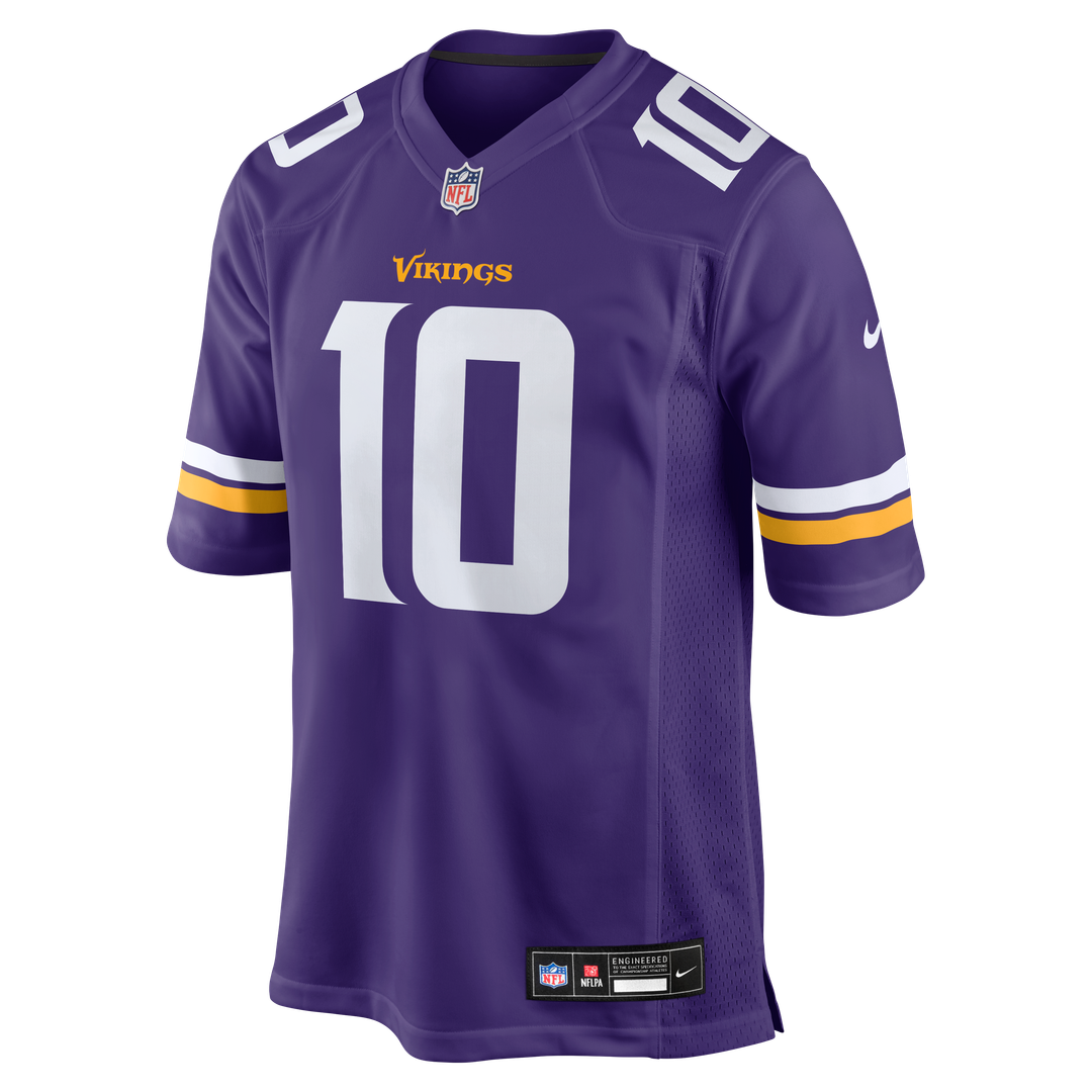 Minnesota Vikings Fran Tarkenton Purple Game Retired Player Jersey | NFL Football Jersey