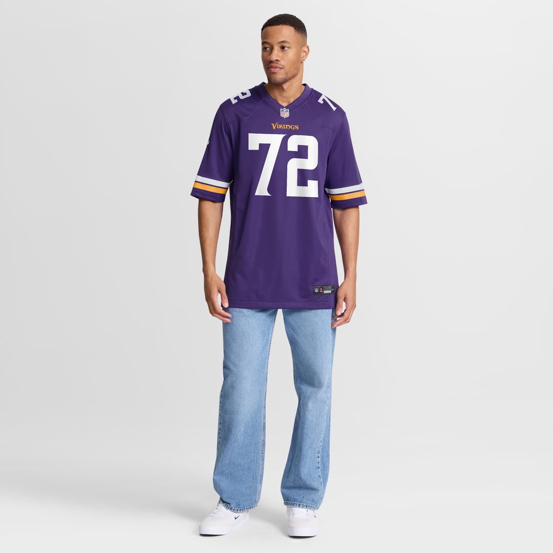 Minnesota Vikings Ryan Van Demark Purple Team Game Jersey | NFL Football Jersey