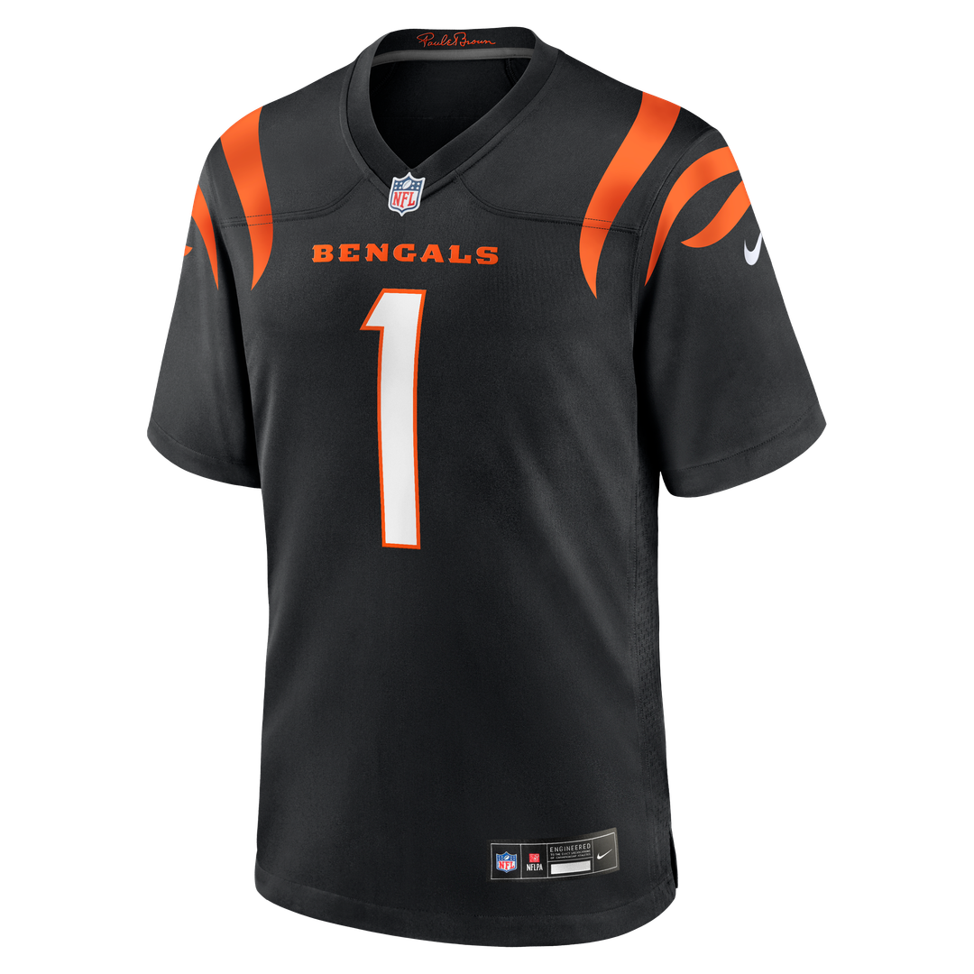 Cincinnati Bengals Ja'Marr Chase Orange Alternate Game Jersey | NFL Football Jersey