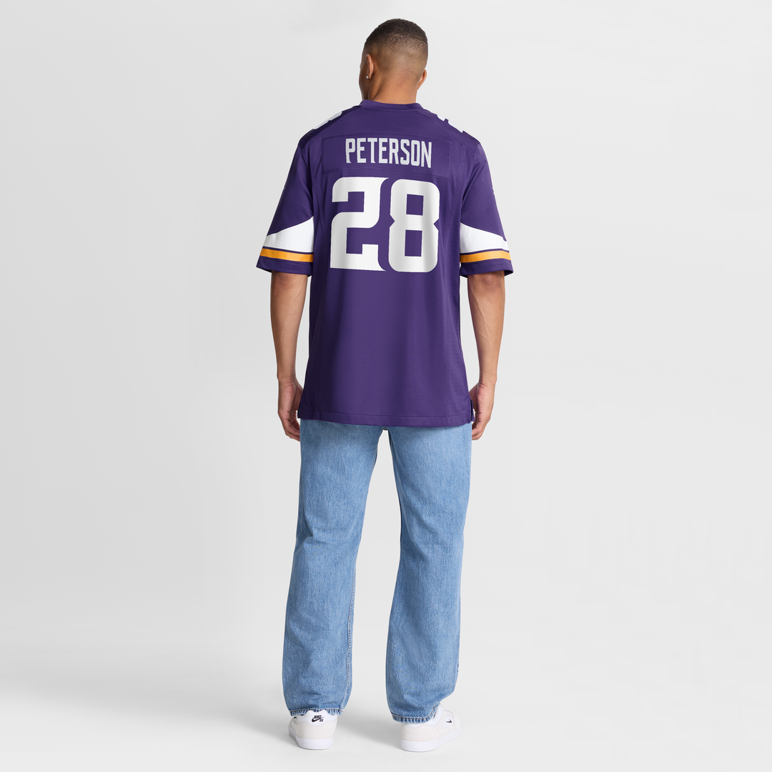 Minnesota Vikings Adrian Peterson Purple Team Retired Game Jersey | NFL Football Jersey