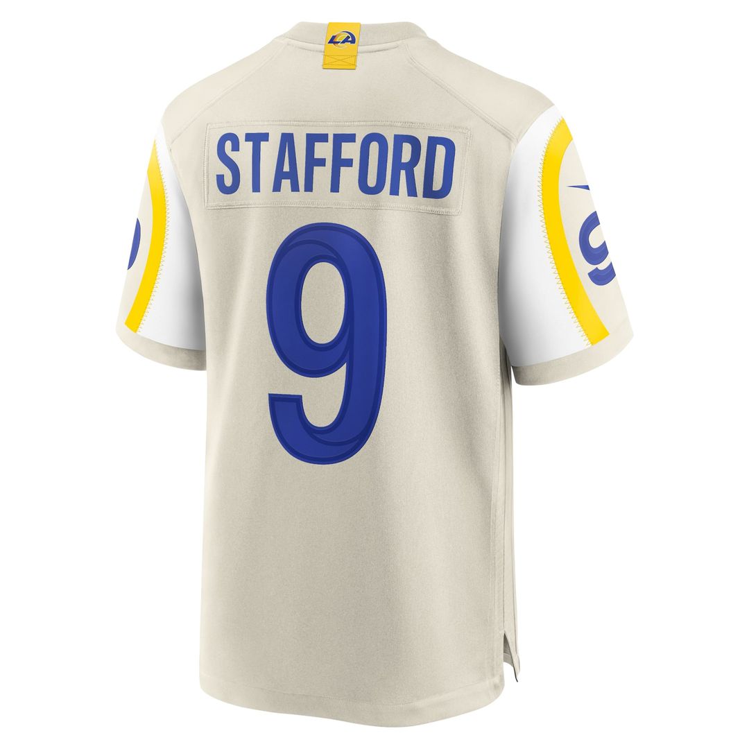 Los Angeles Rams Matthew Stafford Royal Player Game Jersey | NFL Football Jersey
