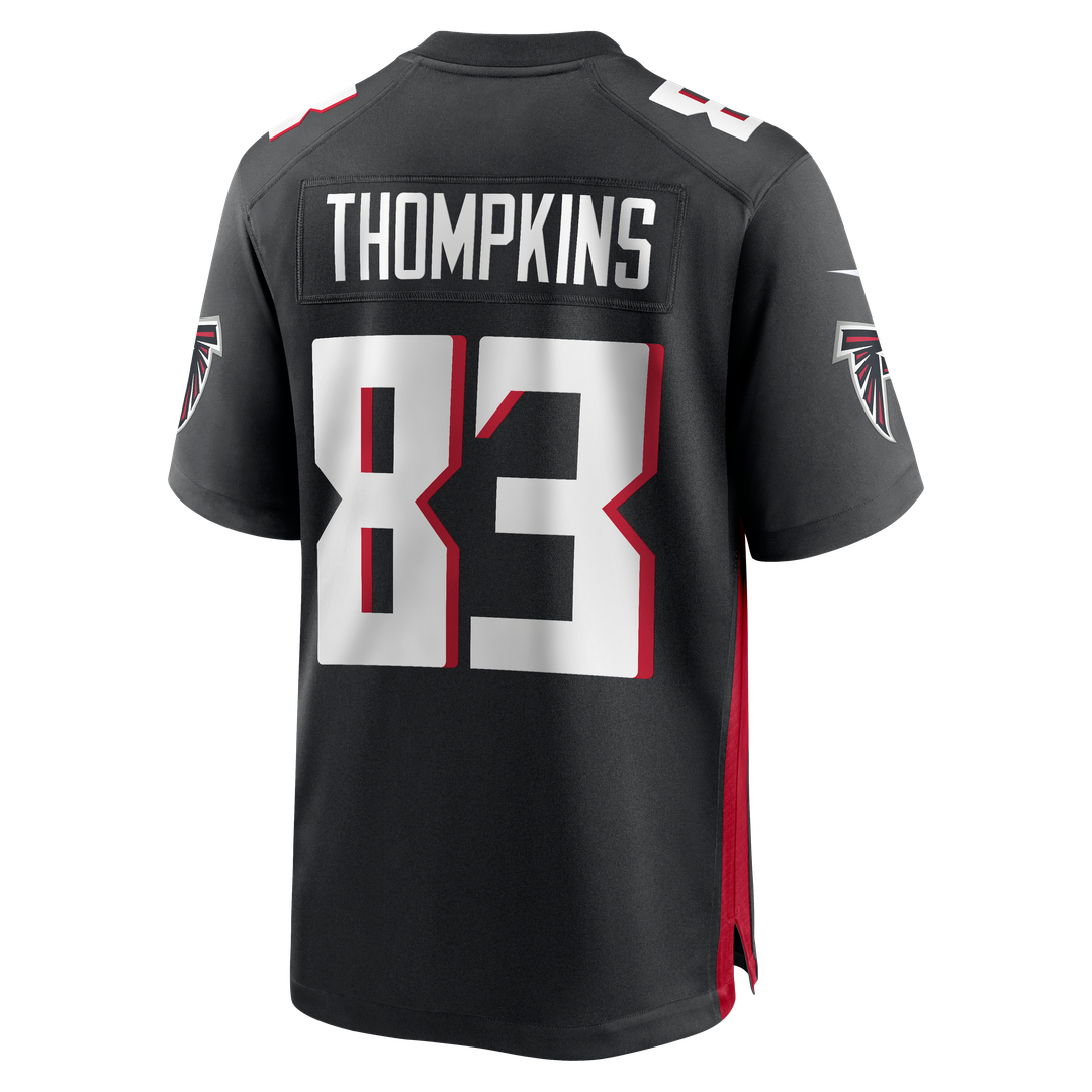 Atlanta Falcons Deven Thompkins Black Team Game Jersey | NFL Football Jersey