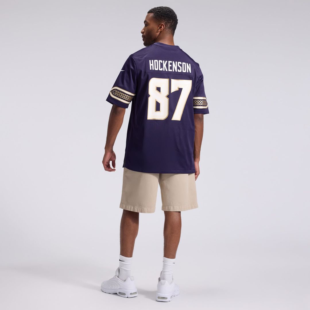 Minnesota Vikings T.J. Hockenson Purple 2026 Rivalries Collection Game Jersey | NFL Football Jersey