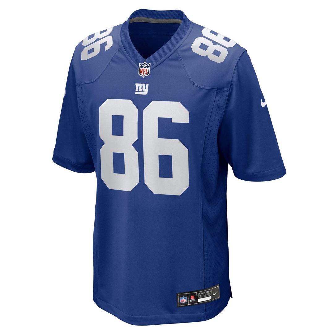 New York Giants Thomas Fidone II Royal Team Game Jersey | NFL Football Jersey