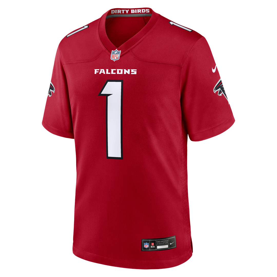 Atlanta Falcons Tua Tagovailoa Red Game Jersey | NFL Football Jersey
