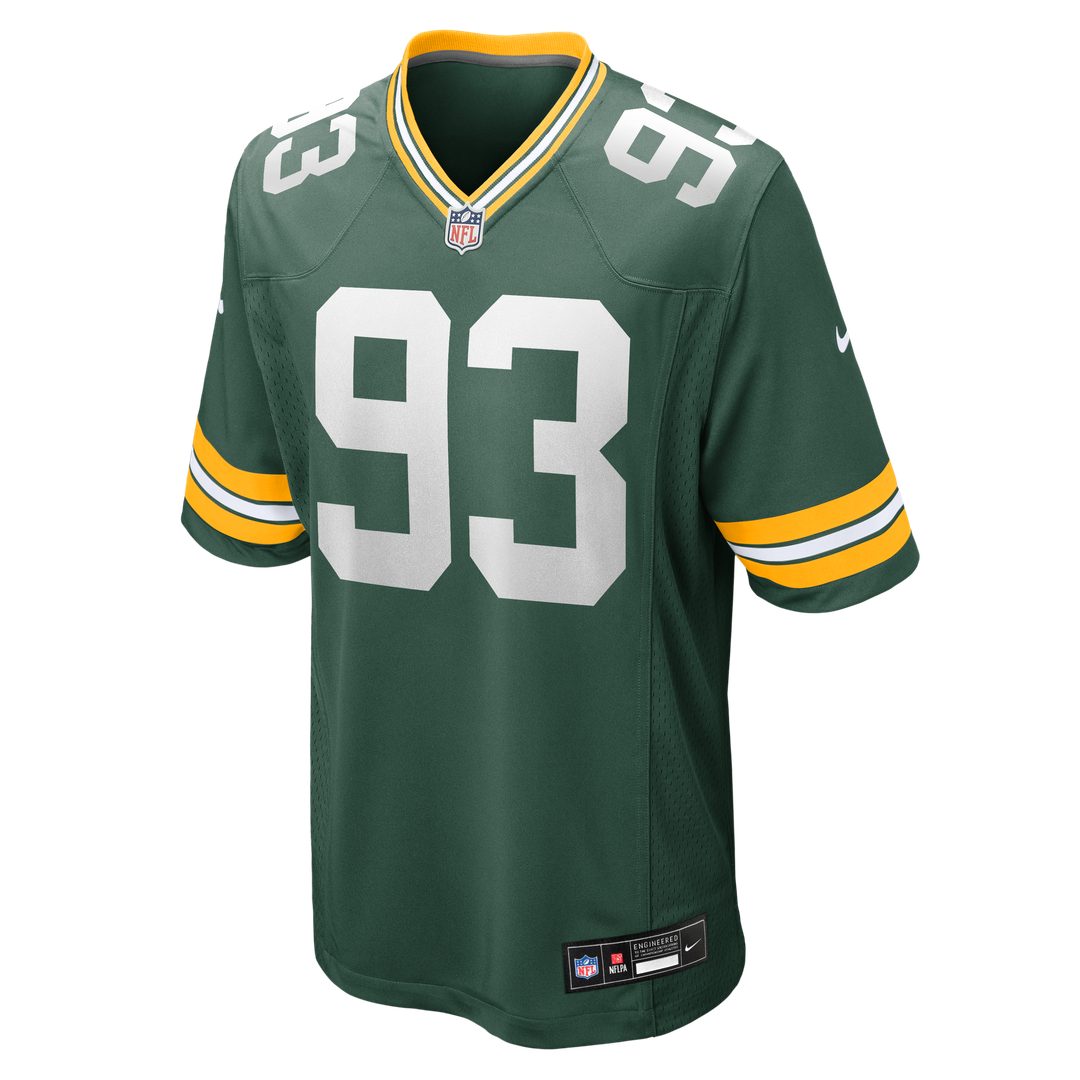 Green Bay Packers Nazir Stackhouse Green Team Game Jersey | NFL Football Jersey